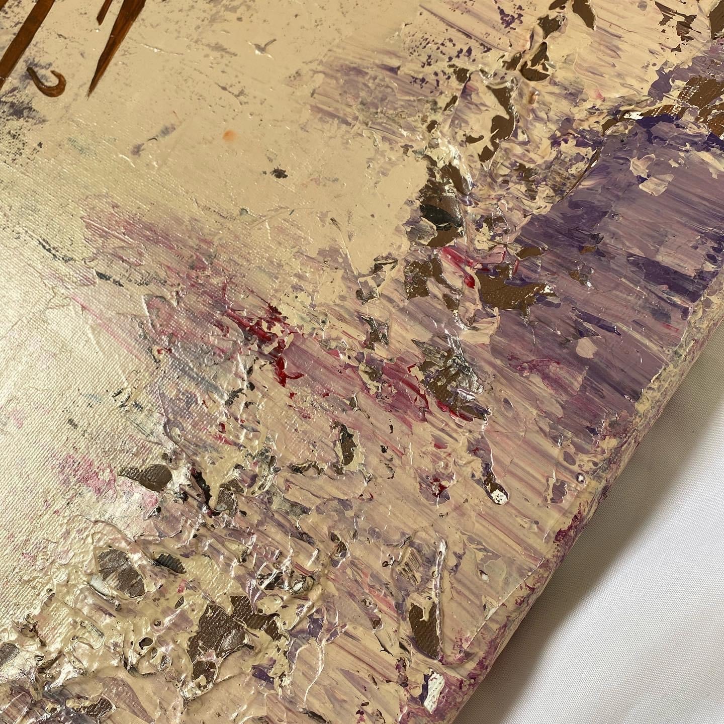Fabi Ayyi Aalaa'i Rabbikuma tukazzibaan | Islamic Handmade painting on canvas #2109